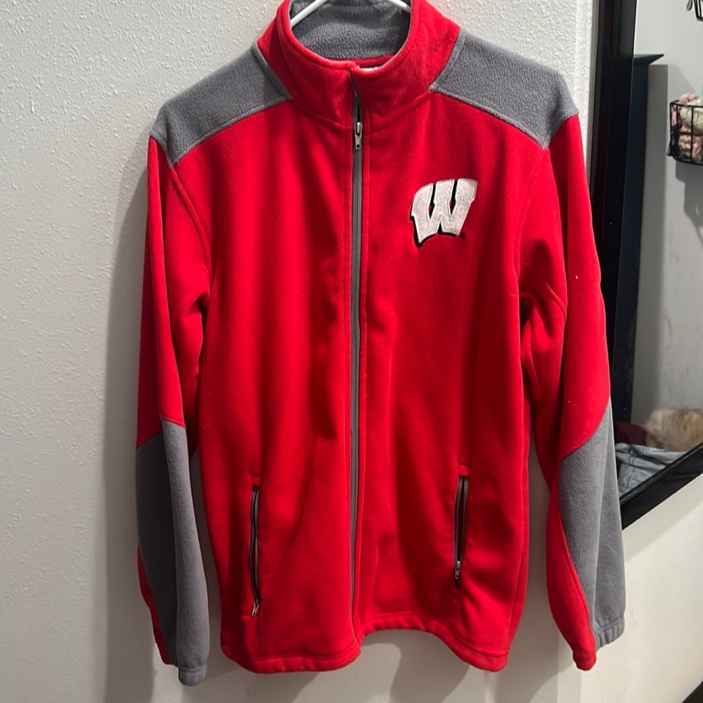 Wisconsin Badgers Zip-up Fleece